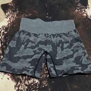 Gray Camo Women's Shorts